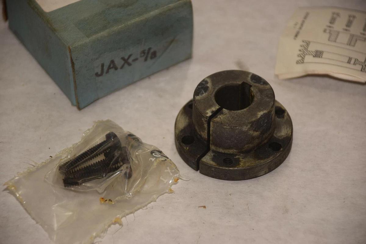NO NAME JAX-5/8 JAX5/8 5/8" BORE TAPER LOCK BUSHING NEW