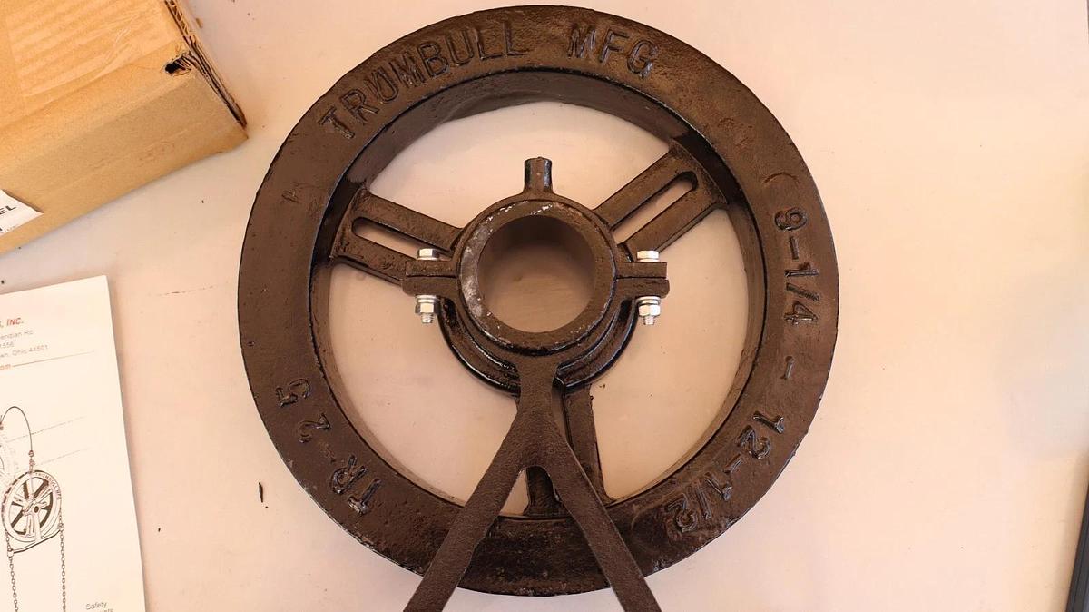 Trumbull MFG TR-2.5 9-1/4 - 12-1/2 #367-1877 Chainwheel Ductile Iron (New)