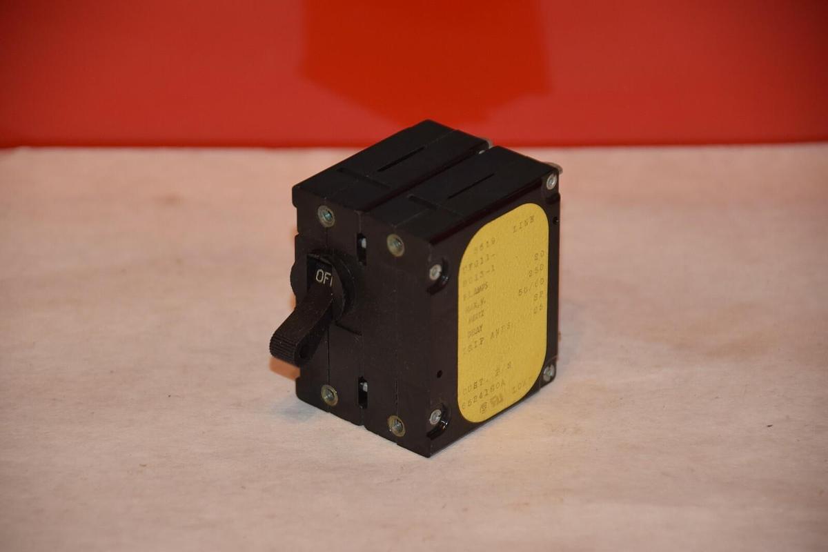 Used AIRPAX UPG11-8013-1 20 F.L.AMPS 25 TRIP AMPS 50/60Hz CIRCUIT BREAKER