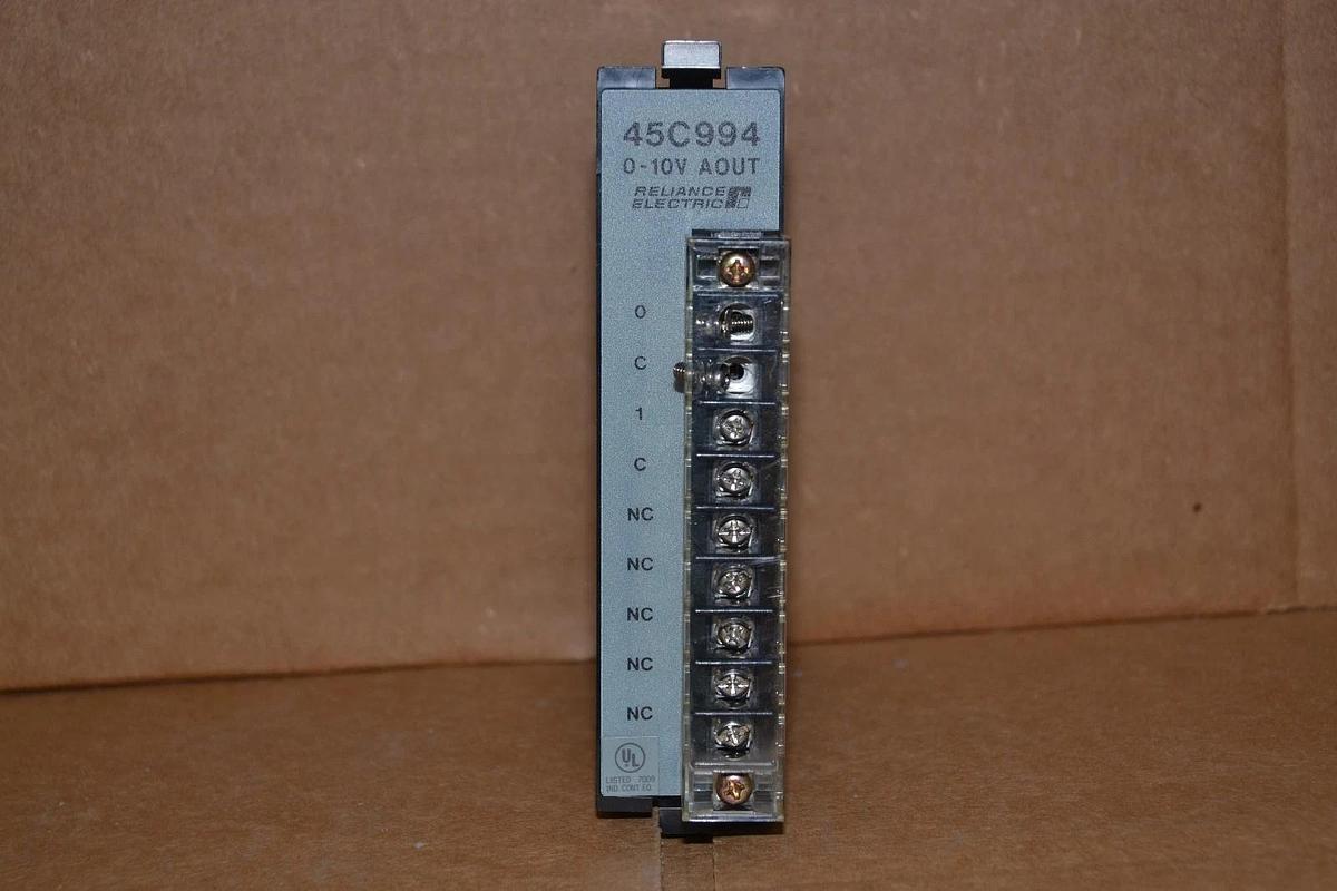 RELIANCE ELECTRIC 45C994 CP-3806 0-10V ANALOG OUTPUT MODULE NEW