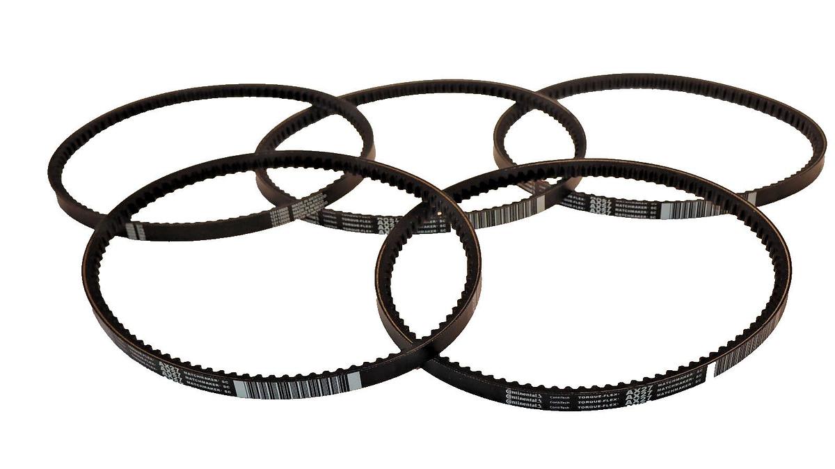 Continental Cogged V-Belt Belt AX27 Torque-Flex Matchmaker SC (Lot of 5 - New)