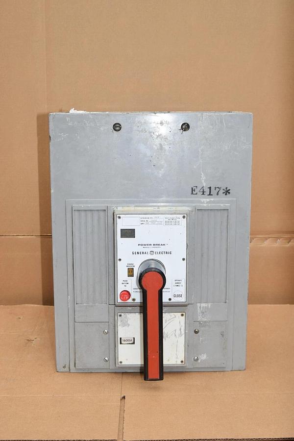 Used GE TPS203F 2000A Power Break Circuit Breaker w/ 1600 Amp Trip General Electric