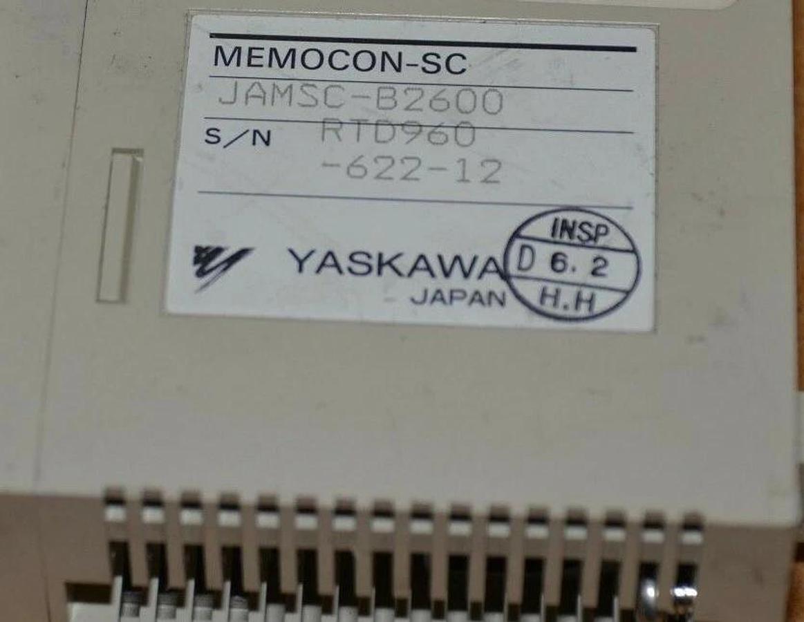 Used YASKAWA JAMSC-B2600 12-24V TRANSISTOR OUTPUT MODULE