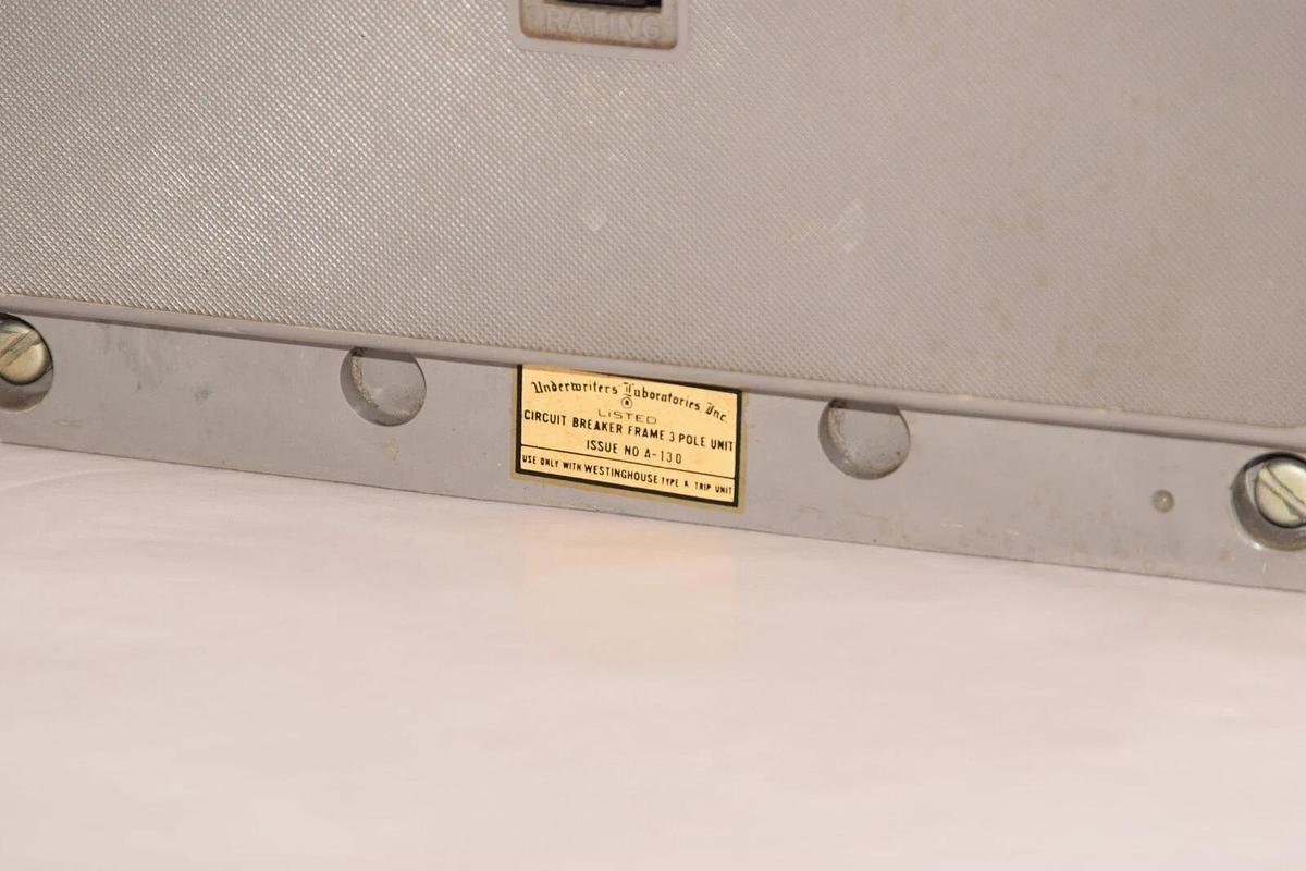 Used WESTINGHOUSE HK3225F 225Amp 3P 600Vac Mark75 AB D-Ion Circuit Breaker