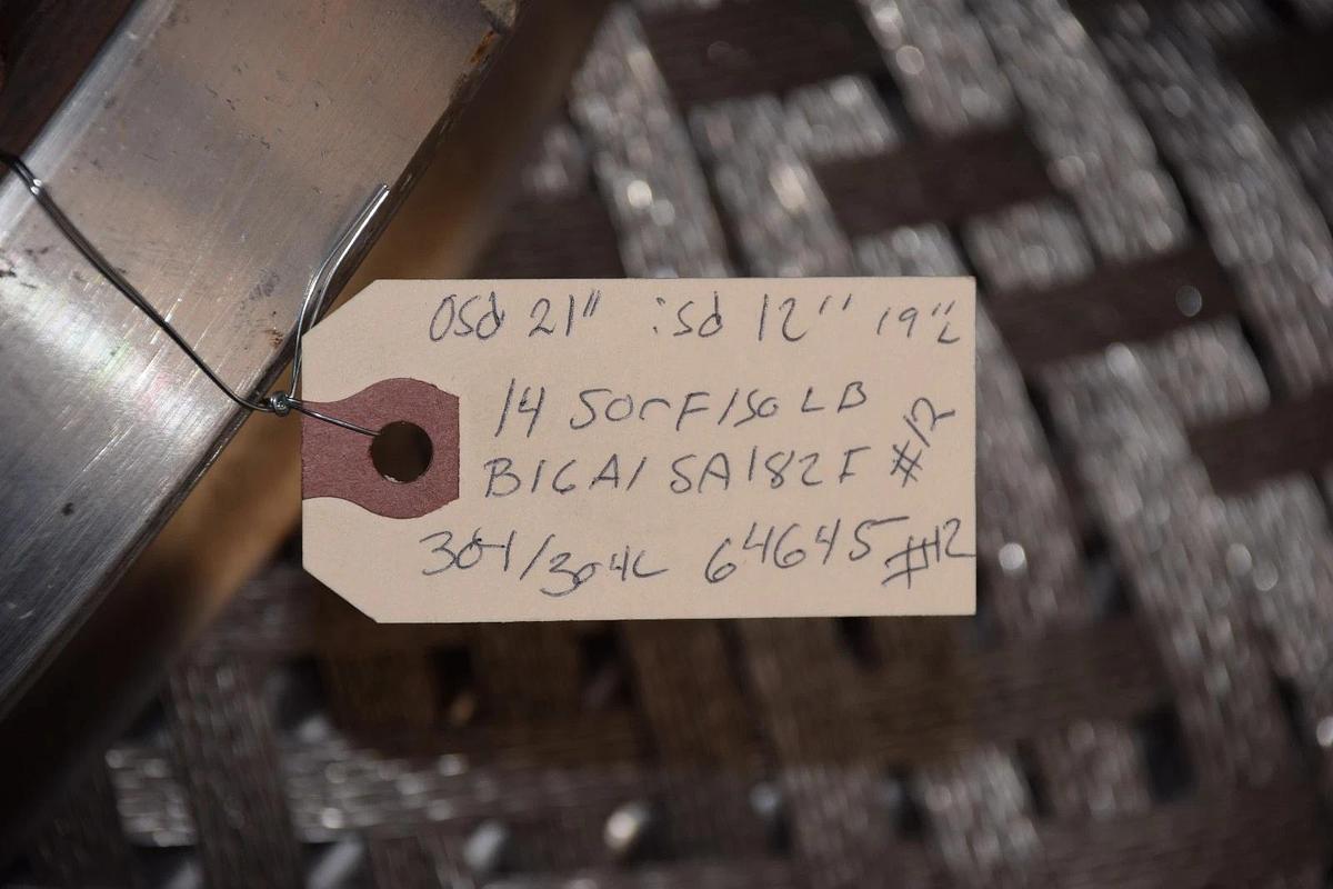 Used 304 Stainless Steel Flex 12" X 19"  Expansion Joint Fitting SS