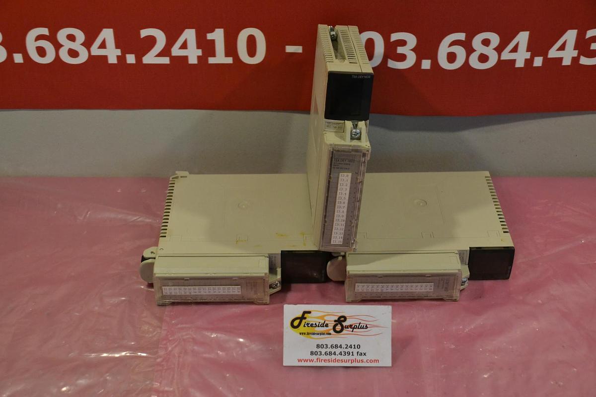 Used (3) SCHNEIDER MODICON AUTOMATION TSX PREMIUM POWER SUPPLY TSXDEY16D2 24V 24 V