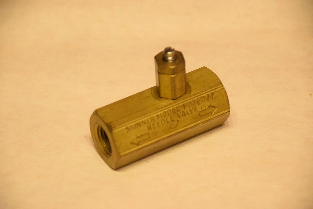 NEW SKINNER F221-000 F221000 NEEDLE VALVE
