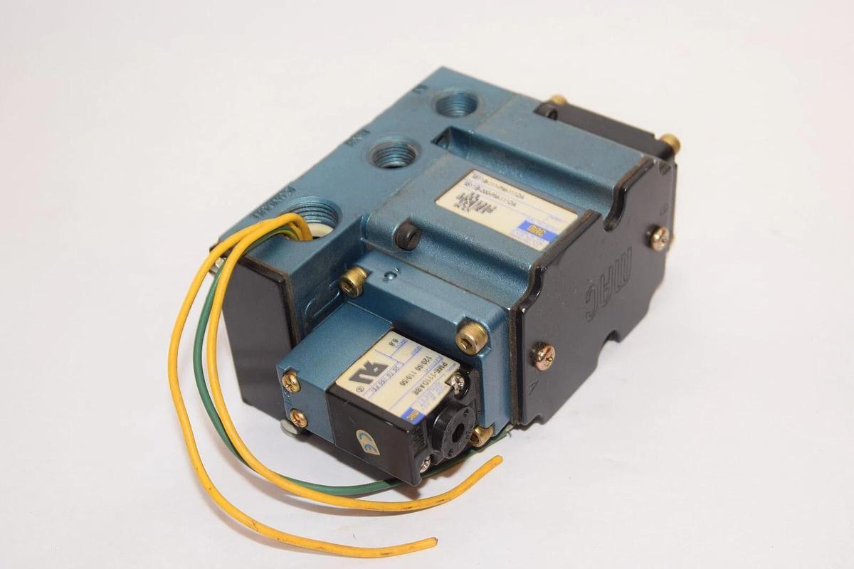 (NEW) MAC VALVES 6511B-111-PM-111DA 150psi Solenoid Valve