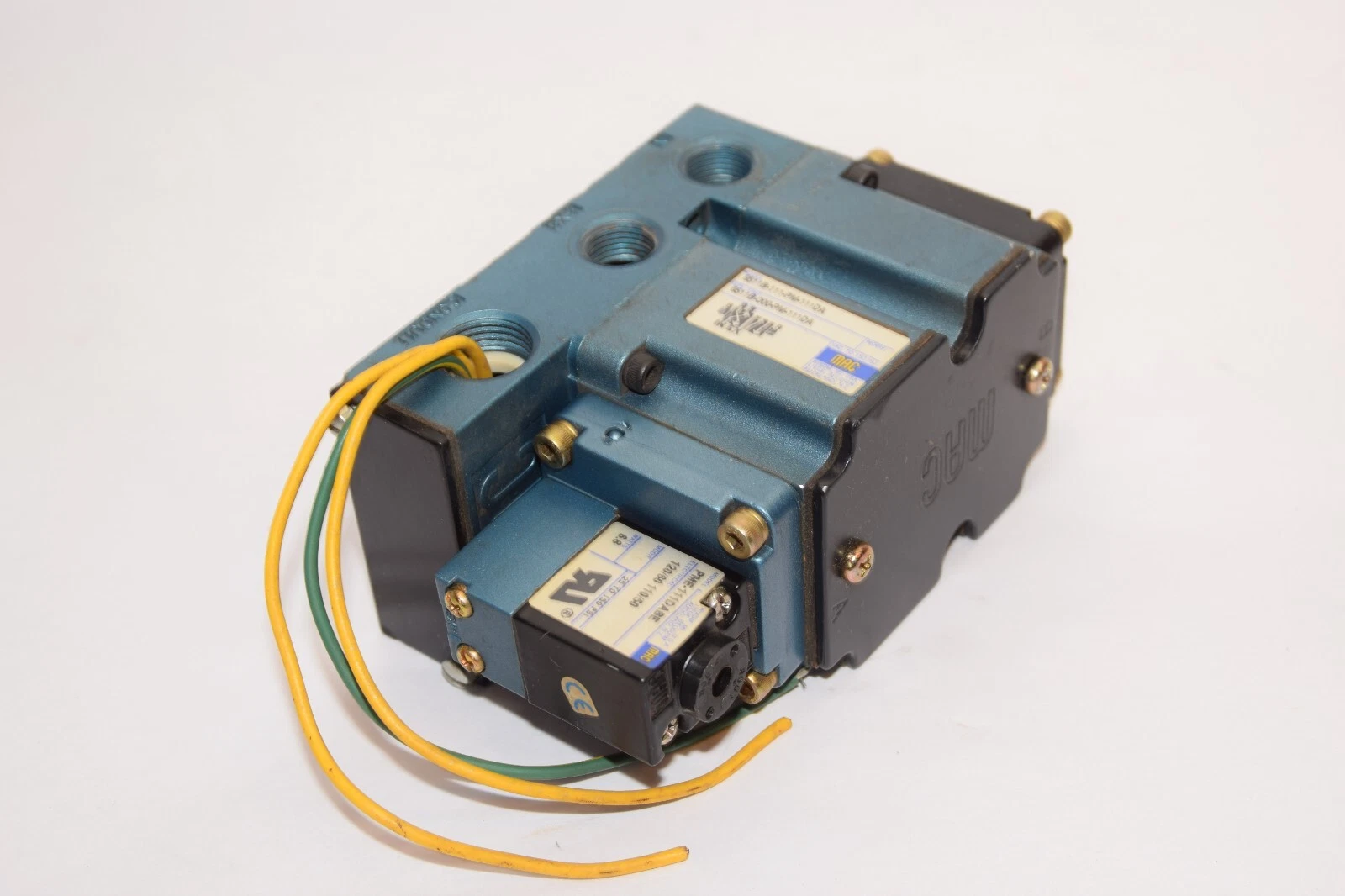 (NEW) MAC VALVES 6511B-111-PM-111DA 150psi Solenoid Valve