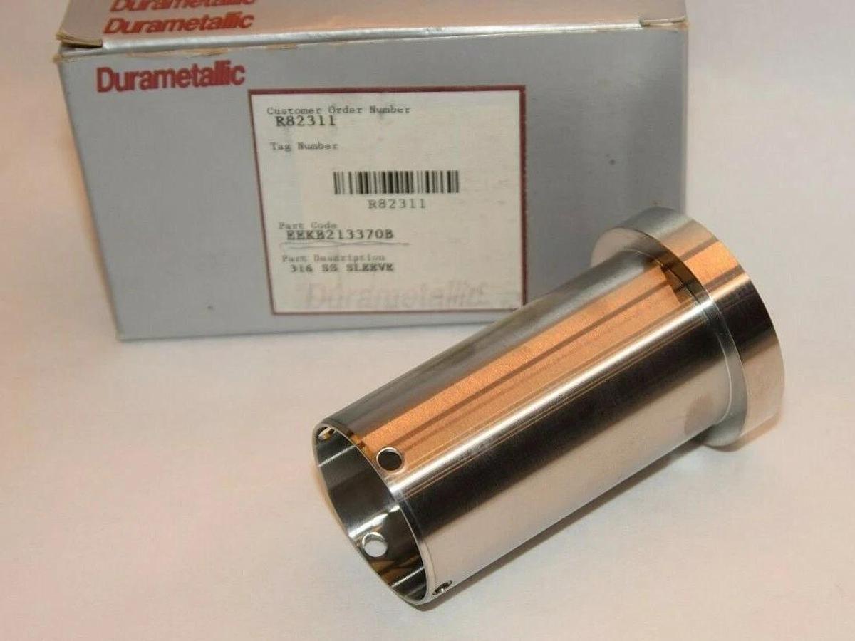 (NEW) DURA SEAL Durametallic EEKB213370B R82311 1-3/4" 316 SS Flanged Sleeve