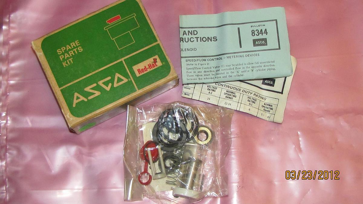 ASCO SPARE PARTS KIT 102-837 102 837 8344 102837 NEW