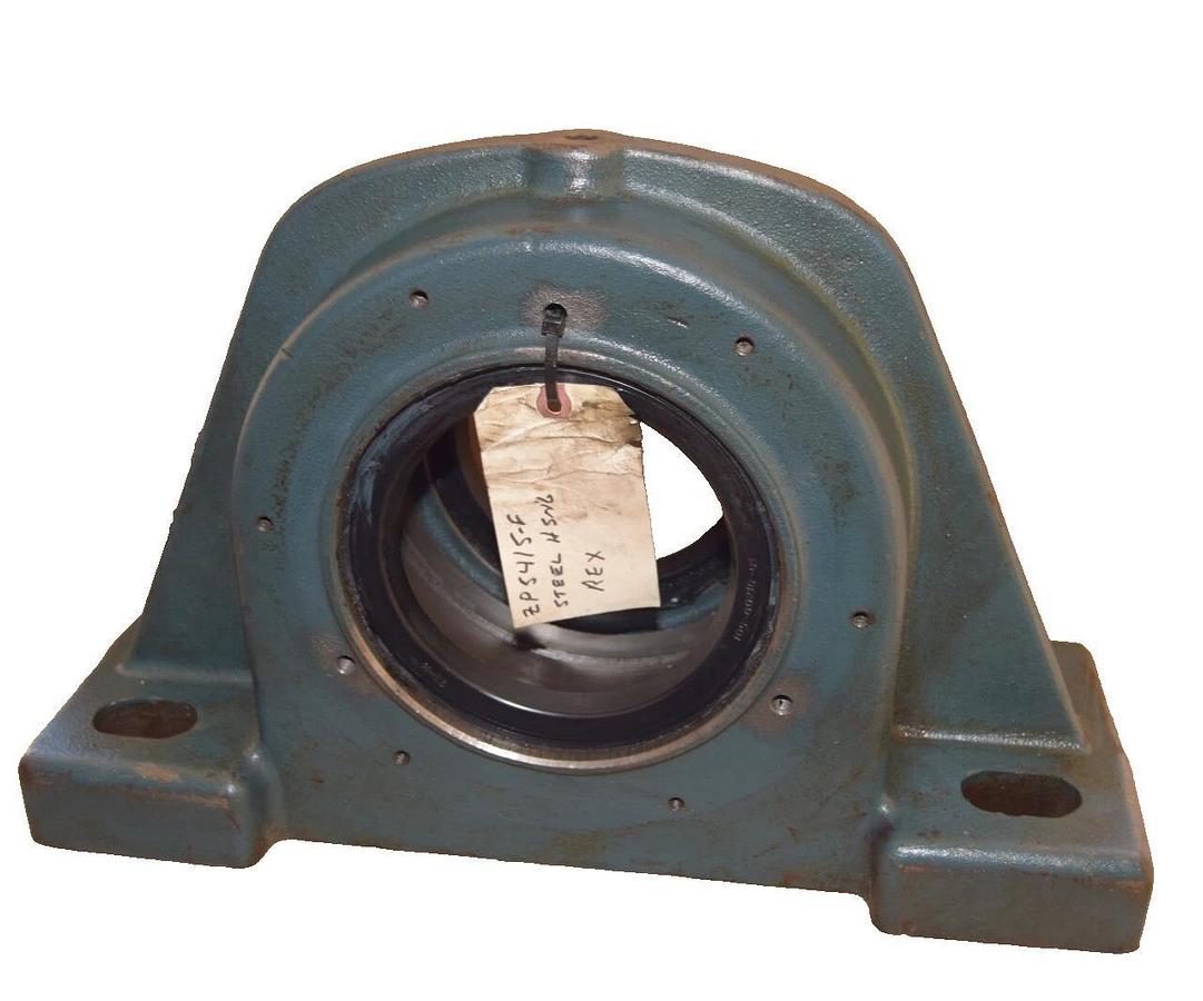 Rex Pillow Block Bearing Steel Housing ZP5415F ZP5415-F 5050780011 4-15/16 NOS