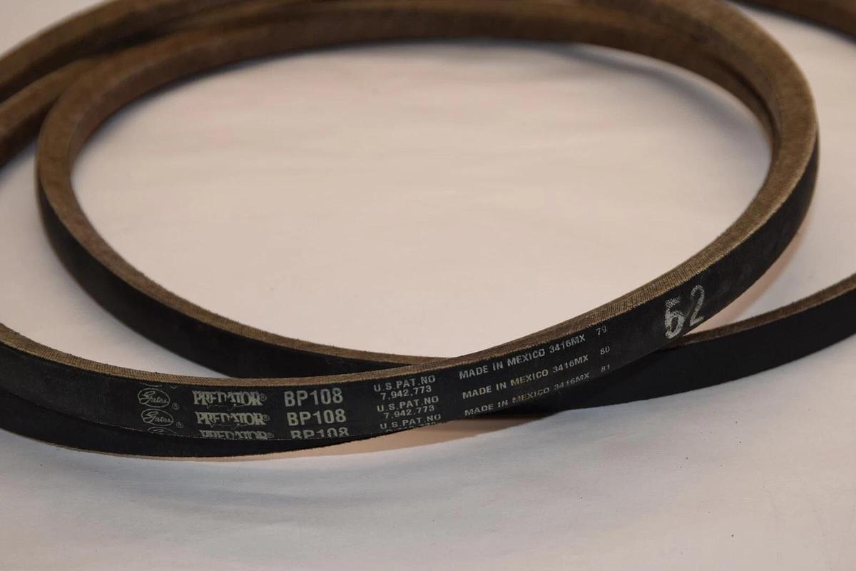 (NEW) GATES BP108 Predator Made With Kevlar V-Belt
