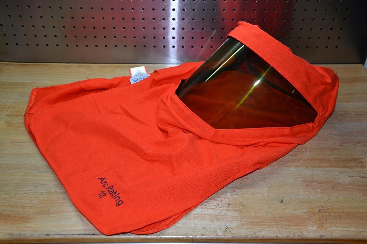 (New) NSA WESTEX INDURA  Arc Flash Protection Hood ARC 12 107582 D-2 ULTRA SOFT