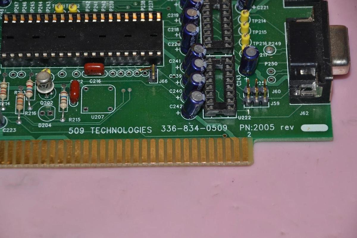 Used 509 TECHNOLOGIES PN 2005 CIRCUIT BOARD 3368340509 336 834 0509