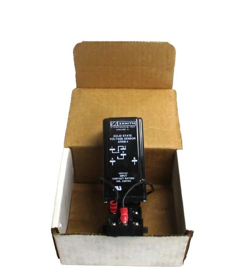 ZENITH Controls, K-1188 ARSM-4 K1188 Solid State Voltage Sensor Relay 480v (New)