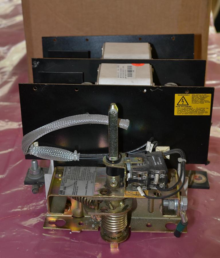 Used ABB FUSE SWITCH OESA-F600JT6-2/PTM OESA-F600JT6 2 PTM OESAF600JT62PTM