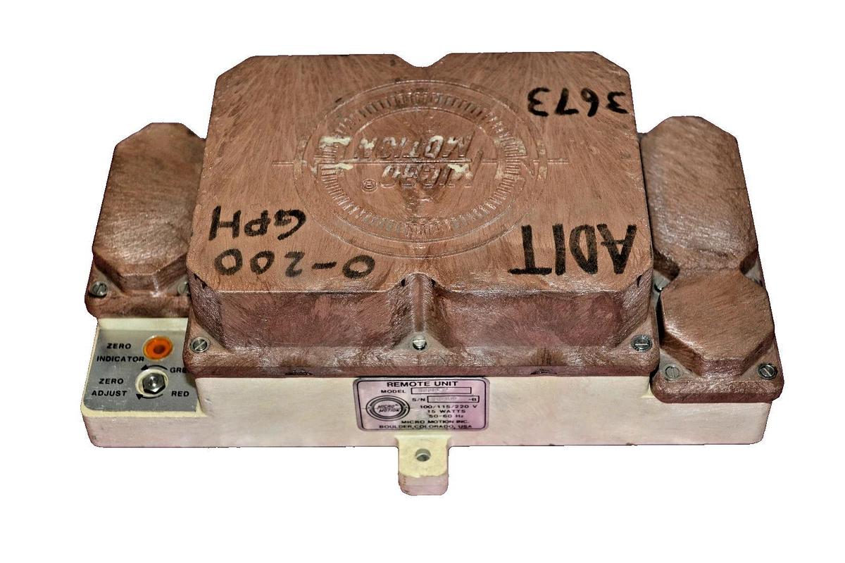 MICRO MOTION MASS FLOW REMOTE ELECTRONICS UNIT C50A-R C50A R C50AR NEW