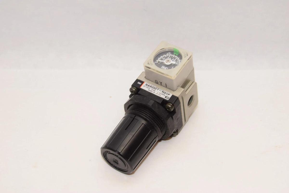 (NEW) SMC NAR2001-N01P 0.05-0.85MPa Pneumatic Regulator