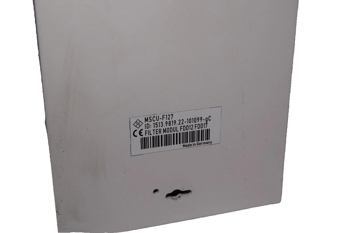 Used Rohde & Schwarz MSCU-F127, MSCUF127 Plug-In Filter Unit Module