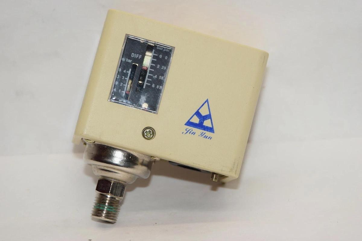 (NEW) JIN YUN P6A-1/4 125-250Vac Pressure Switch