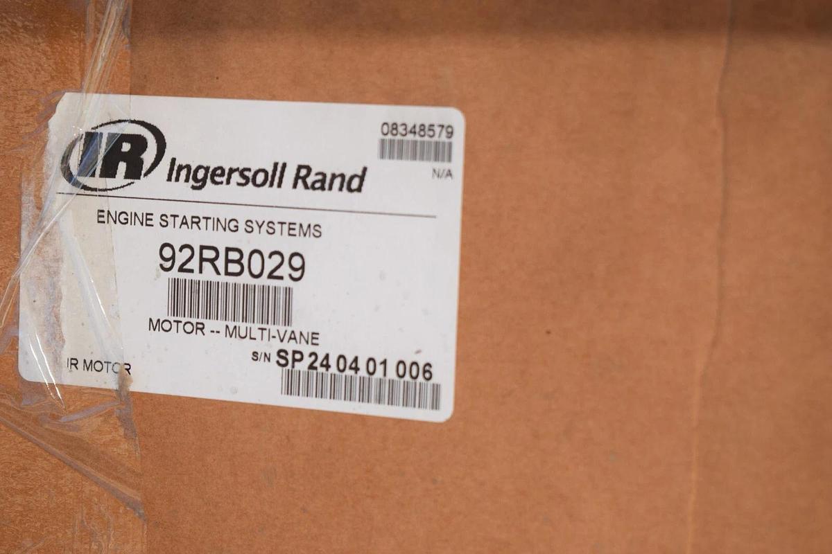 Ingersoll Rand IR Multi-Vane Multi Vane Air Motor 92RB029 (NEW)