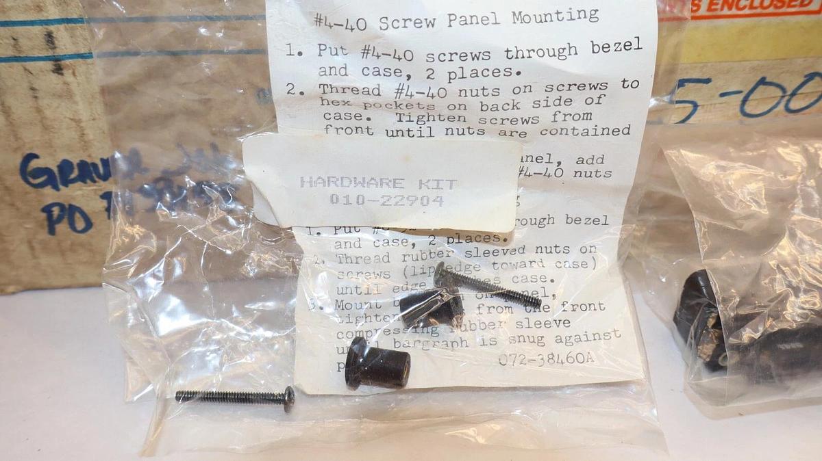 (NEW) DIXSON INC. BE101AXXL1/5VDCV6896 0-100 Panel Meter Kit