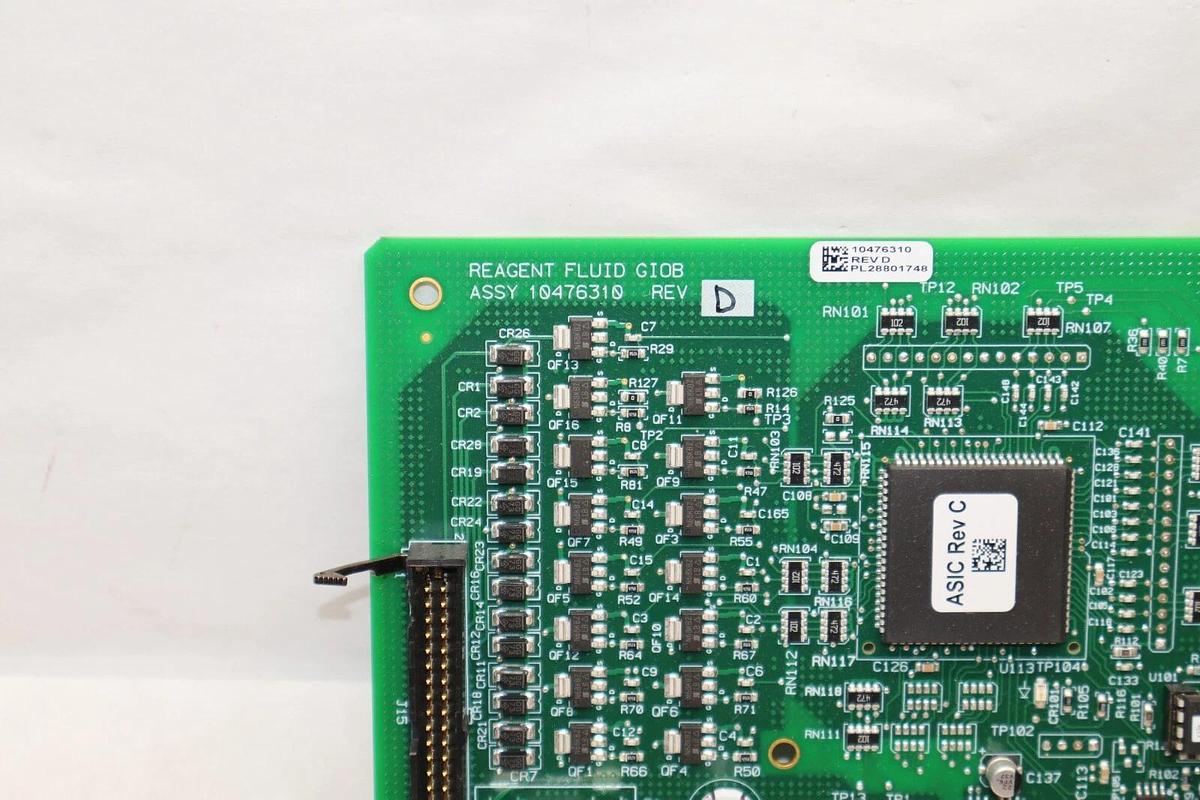 Used SIEMENS 10476310 Rev D PL28801748 Reagent Fluid Giob Assy Circuit Board /Card