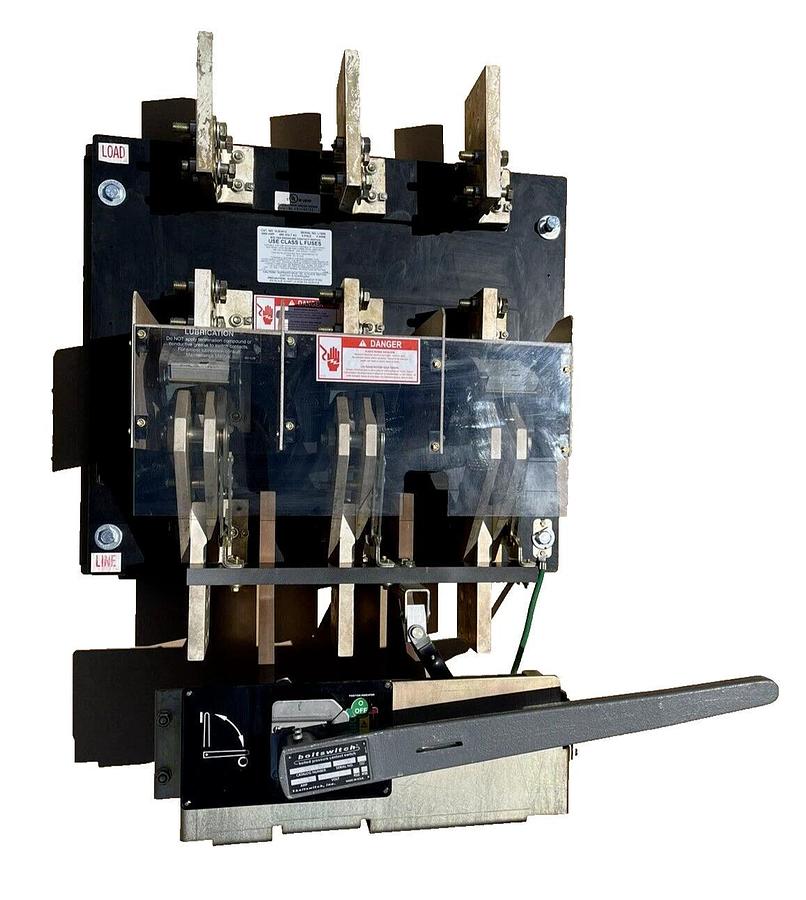 Boltswitch Bolted Pressure Contact Bolt Switch VLB3412 3000 Amp 3000A 480vac NEW