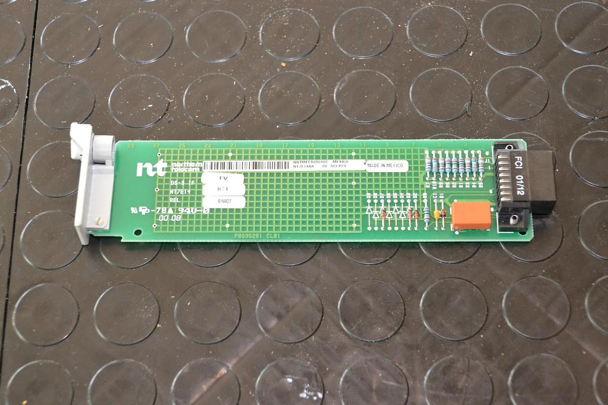 Used NORTEL NORTHERN TELECOM NT7E14AA DS-3 IF NT7E14 DS-3NT7E14 B3D06B479 94V-0