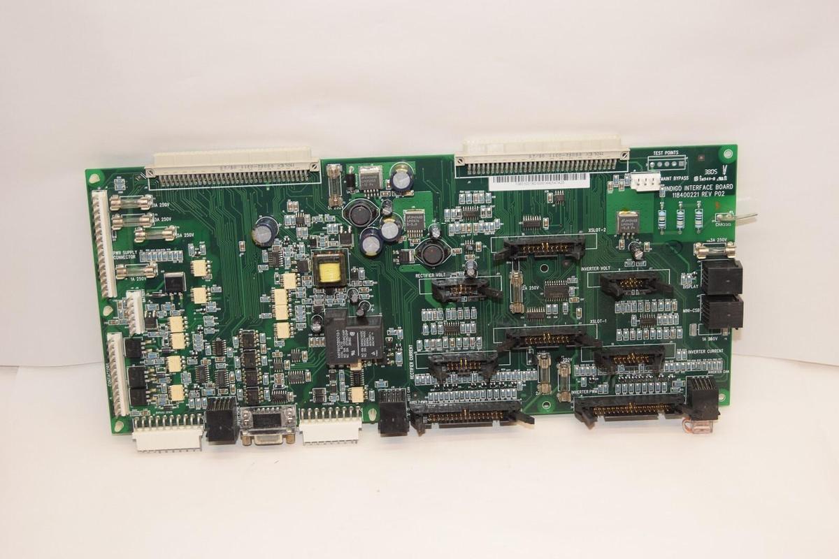 Used INDIGO 118400221 Rev P02 Interface Board PCB Assembly