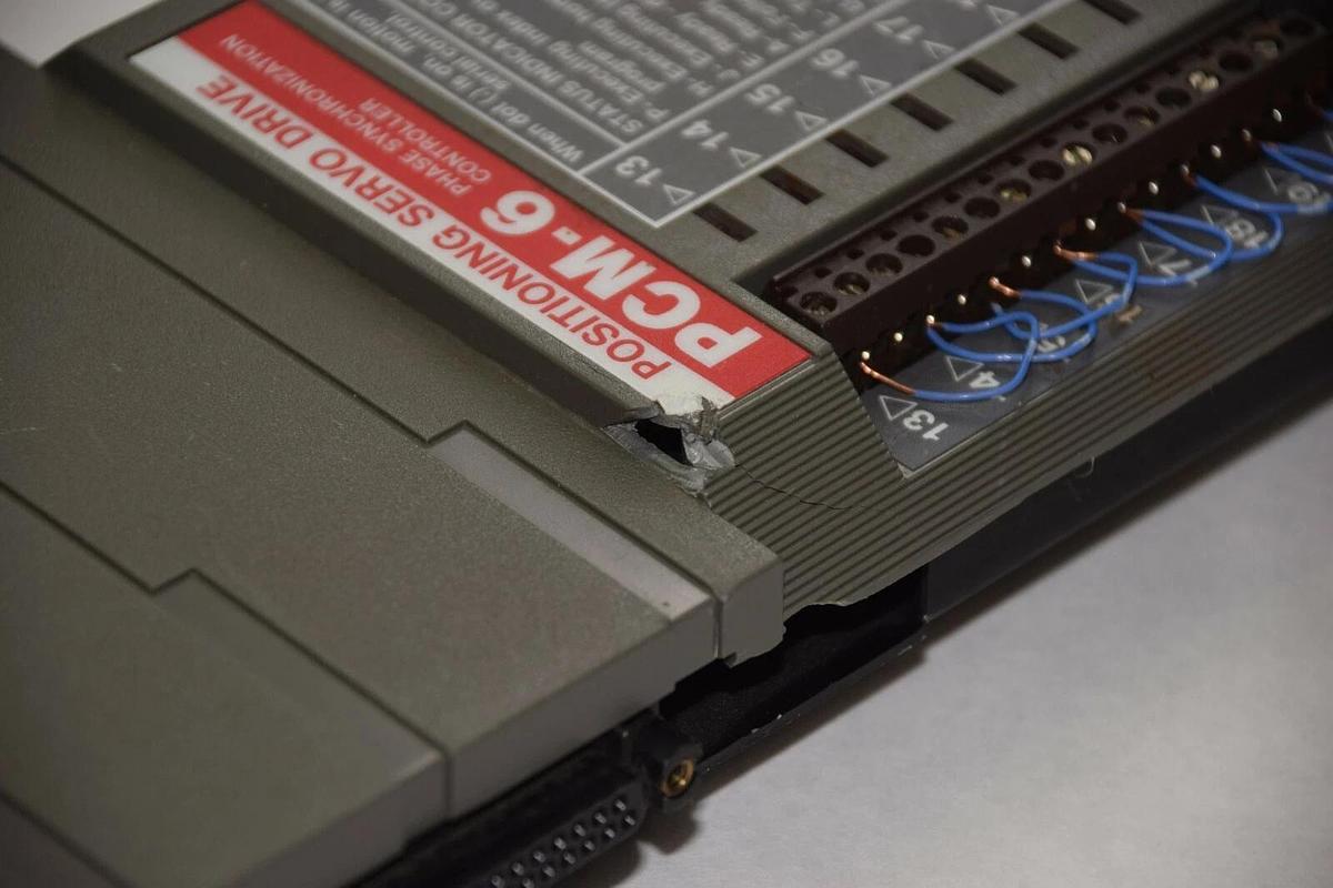 Used EMERSON PCM-6 PCM6 POSITIONING SERVO DRIVE PHASE SYNCHRONIZING CONTROLLER