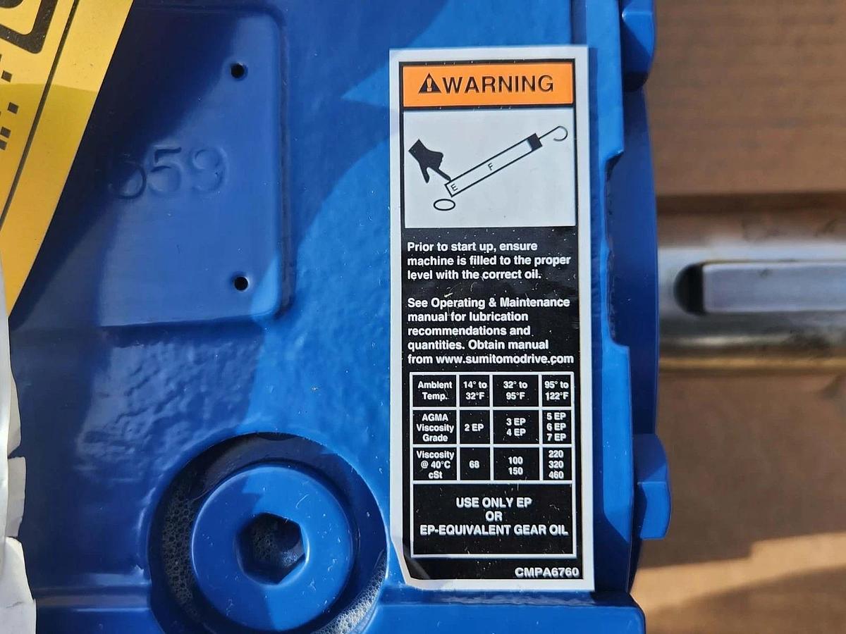 Sumitomo LHUJ-4A125LK-Y2-16 Drive Gear Reducer Ratio 16:1  1750 RPM, 14.8 HP