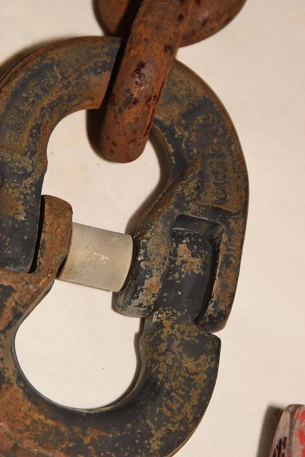 Used 1/2" Crosby Chain Sling 48" CW13-10 U1TK CW 13-10 TSC 7/8 Crosby