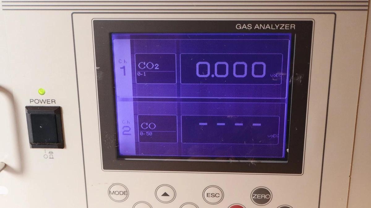 Used Yokogawa IR200-FNGKRTNNNN-4RE , Model IR200 100-240Vac Infrared Gas Analyzer