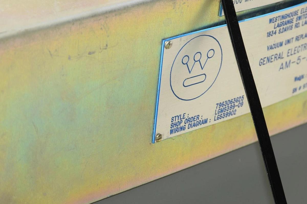 Used Cutler Hammer 50VCP-WR350 Vacuum Circuit Breaker 4.76 KV, 1200A, 1200 Amp VCP-WR