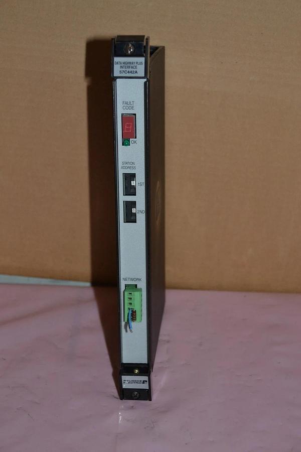 Used RELIANCE ELECTRIC 57442-1D 57C442A DATA HIGHWAY PLUS INTERFACE MODULE