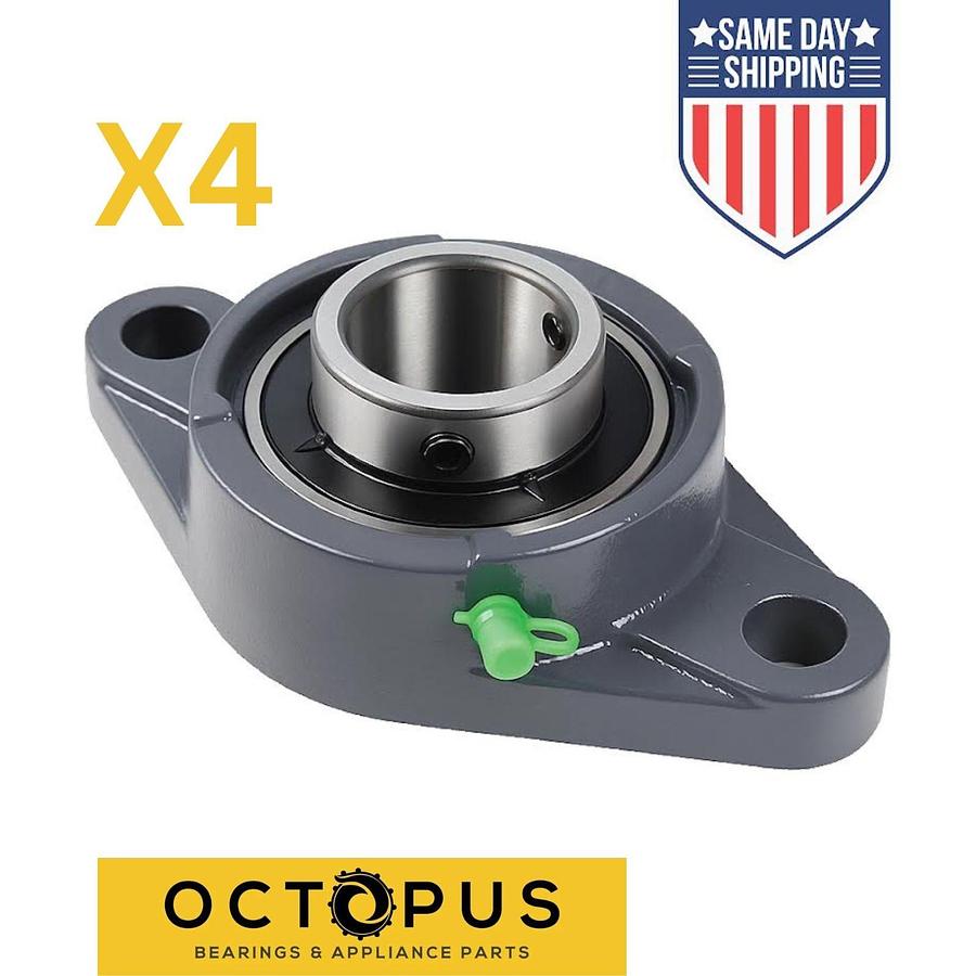 DODGE F2B-DL-012 F2BDL012 128757 3/4" FLANGE BEARING NEW