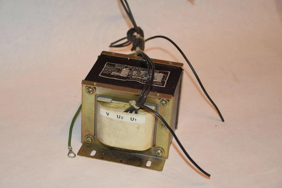 Used SINAR HF575623A 120VA PRI 400V SEC 200V 0.6AMP 1PHASE TRANSFORMER
