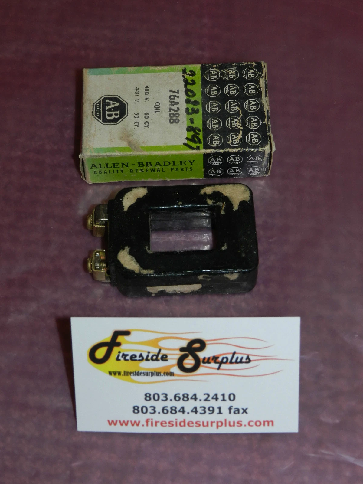 ALLEN BRADLEY COIL 76A288 480V 480 V VOLT NEW