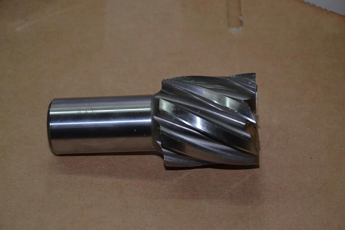 CLEVELAND C33187 HSS End Mill, 2 In D, 2 In Cut L Center Cutting 360270