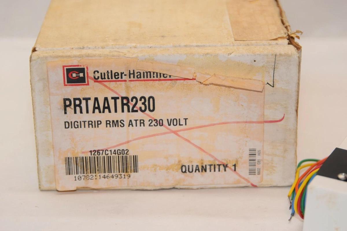 (NEW) CUTLER HAMMER Digitrip 230V Power/Relay Module Control PRTAATR230
