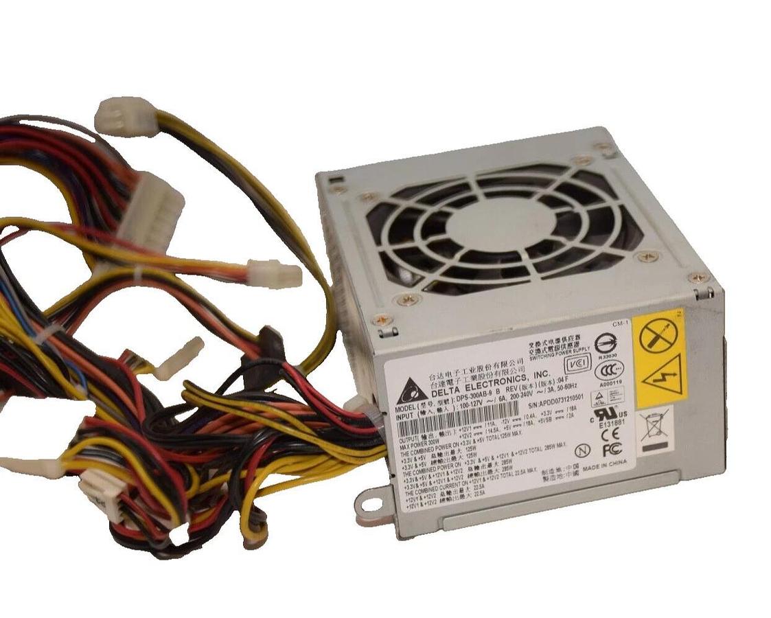 Used DELTA ELECTRONICS INC. DPS-300AB-9 B  Rev 04F 100-127V Power Supply