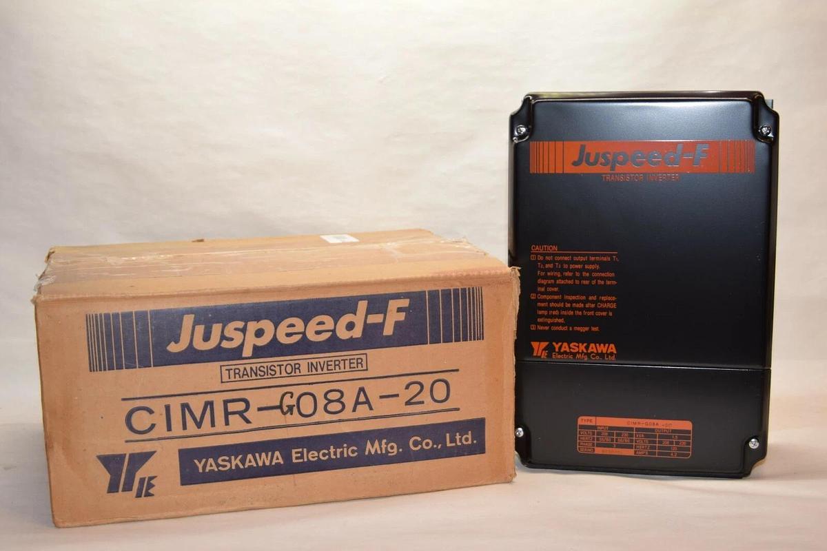 NEW- YASKAWA CIMR-G08A-20 CIMRG08A20 208/230V 3ph Juspeed-F Transistor Inverter