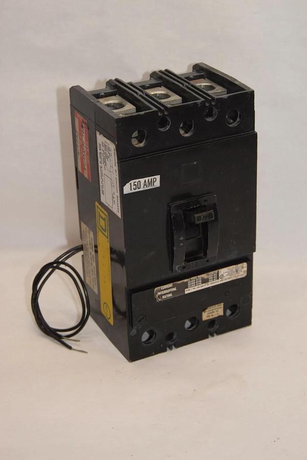 (NEW) SQUARE D KAL361501021 150A 150 Amp 150 A Circuit Breaker
