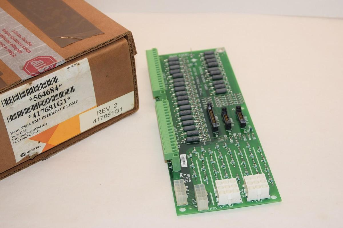 (NEW) EMERSON / VERTIV 417681G1 Rev 2 Network Power Board
