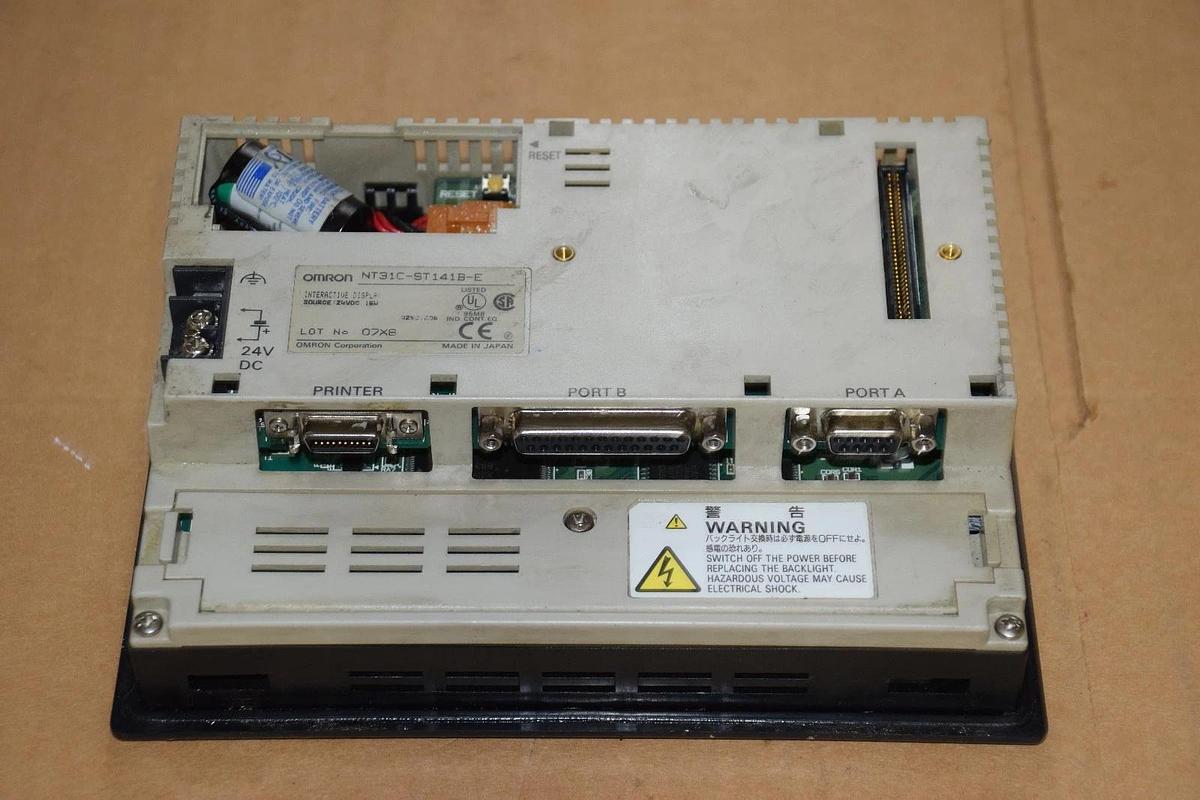 Used Omron Touch Screen interactive display NT31C-ST141B-E