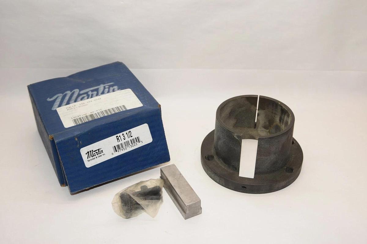 (NEW) MARTIN R13-1/2 R1 3-1/2 3-1/2" Bore Split Taper Bushing