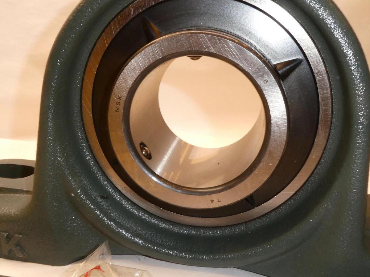 (NEW) NSK NUCP316D1 UCP316D1 3-5/32" Bore Pillow Block Bearing