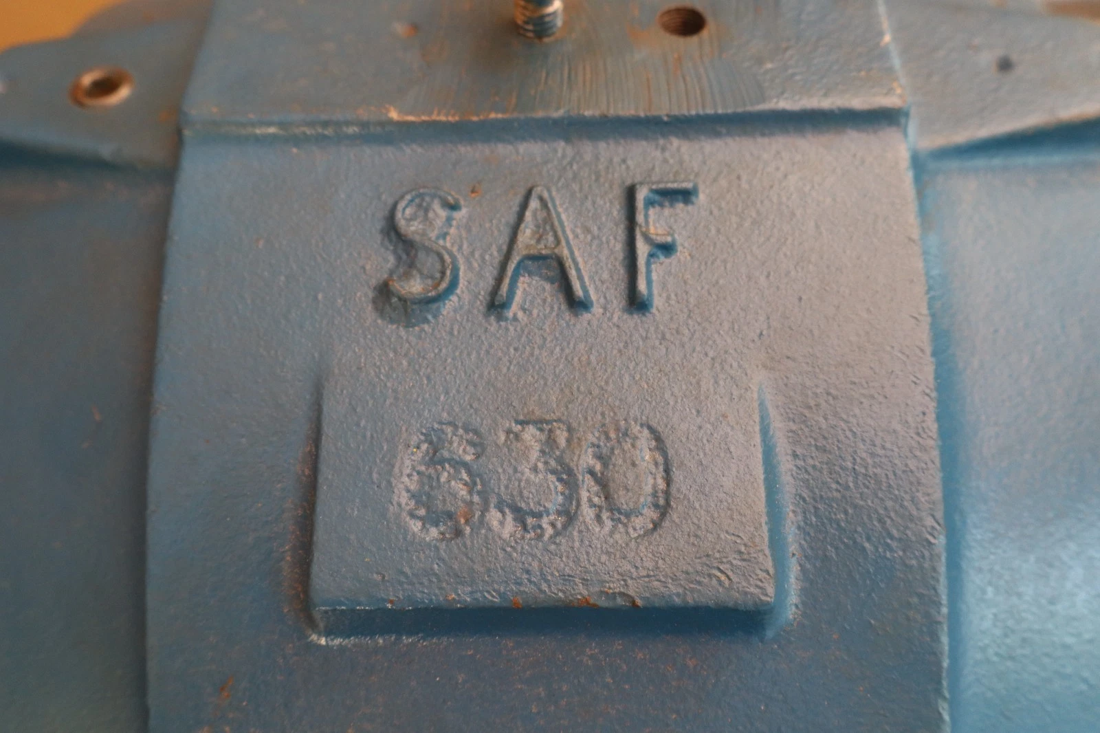 SKF Pillow Block HOUSING 4-Bolt SAF630 SAF-630 SAF 630 Split Plummer 2 Piece NOS